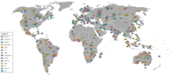 Some additional ore deposits in the world
