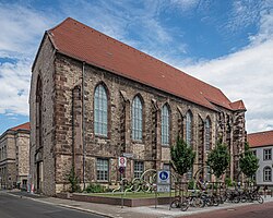 The Pauliner Church, once the seat of the University Library in which Heinrich Heine, the Brothers Grimm, and Goethe worked