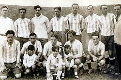 The Argentine team, winner of the tournament