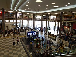 Congonhas terminal view inside