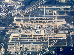 In 2020, Dallas Fort Worth International Airport was the busiest airport in the world by passenger traffic.[310]
