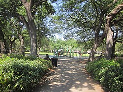 Washington Square park, playground view