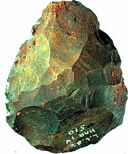 Acheulean biface from Lake Langano area, Ethiopia