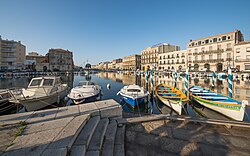 Canal of La Peyrade in Sète, France