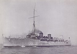 The Brazilian ship Cruzador Bahia