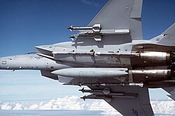 F-15C underside with external stores