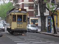 Historic Tramway in Caballito, Buenos Aires