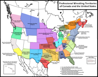 The NWA territory system in North America
