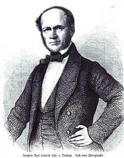 Reinhard von Dalwigk [de], Minister-President, 1852–1871