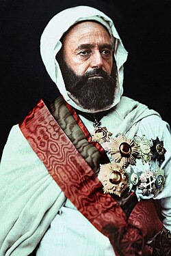 Emir Abdelkader, Algerian leader insurgent against French colonial rule, 1865