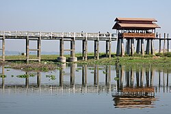 U Bein Bridge in Mandalay