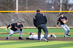 A game between the Presidents and the Baldwin Wallace Yellow Jackets in 2024