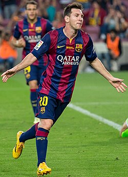 Lionel Messi is Barcelona's all-time top appearance maker, top scorer, and the highest scoring player for a single club.