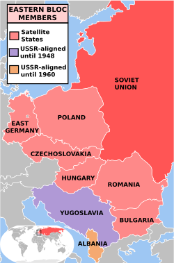 Eastern Bloc during the Cold War
