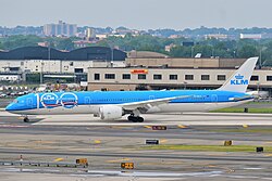PH-BKA in centennial livery