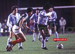 Mexico vs. Argentina in Los Angeles, 1985