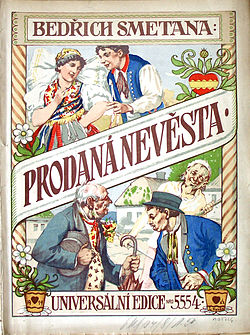 Score of Smetana's The Bartered Bride