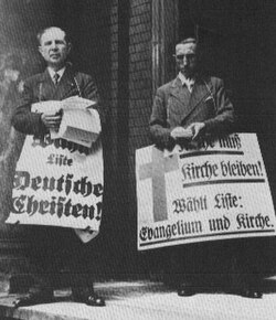 Campaigning in the election of synodals and presbyters (23 July 1933)