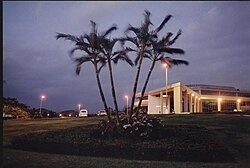 ESPOL offices at night