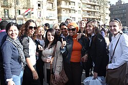 International Women's Day, Cairo in 2011