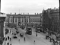 Modes of road transport in Dublin, 1929
