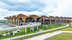 Techo International Airport, completed in September 2025