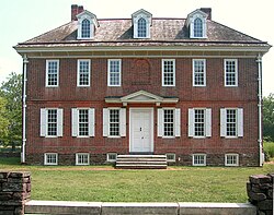 Hope Lodge, Whitemarsh Township, Pennsylvania, built 1750, Georgian colonial