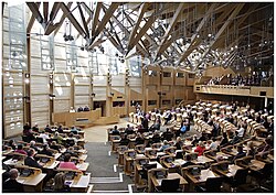 Bills introduced by the Scottish Government are debated in the Scottish Parliament, and must receive a majority in favour of a bill becoming law.