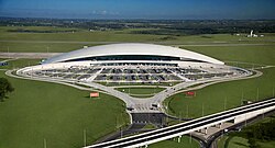 The Carrasco International Airport in Montevideo is the main airport of the country.