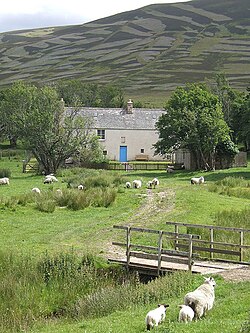 The college at Scalan in July 2007