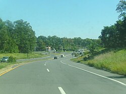 Promenade Boulevard, built as part of the Route 522 upgrade, a project to stop Route 92