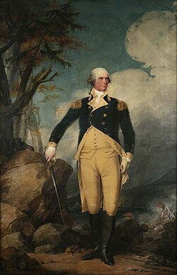 Portrait of George Clinton painted by John Trumbull in 1791