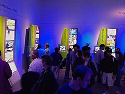 The Art of Video Games exhibit at the Smithsonian American Art Museum in 2012