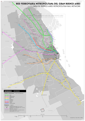 Greater Buenos Aires Metropolitan Rail Network