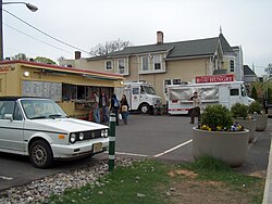The "Grease Trucks" as they were on College Avenue Campus at Rutgers