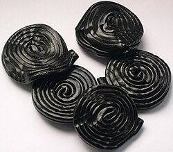 Licorice wheels