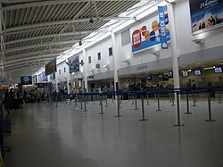Terminal interior