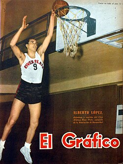 Alberto López won the 1950 World Cup with Argentina