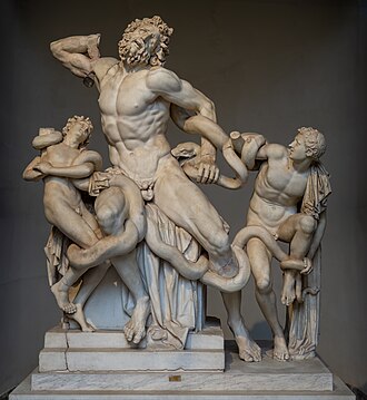 Laocoön and His Sons, a sculpture admired by Pliny