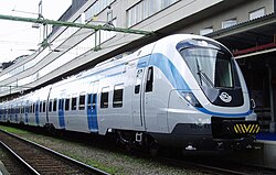 Type X60 at Stockholm Central in Sweden