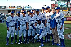 The 2011 Omaha Storm Chasers, the Pacific Coast League champions