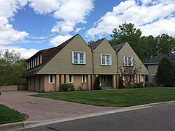 Cedar Gables House (1998) was commissioned by Target Corp as a model home to showcase his new line of housewares.
