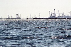 Oil Rocks (Neft Daşları) near Baku