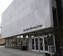 Headquarters of The Dallas Morning News