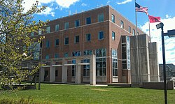 The Archibald S. Alexander Library is the main library at Rutgers University–New Brunswick.