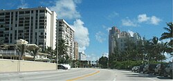 Florida State Road A1A, north of Sunrise Blvd.