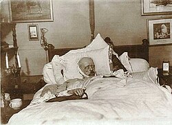 Bismarck on his deathbed, 30 July 1898