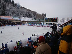 Bandy, a popular Nordic winter team sport