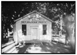 Birthplace of the Republican Party in the Little White Schoolhouse in Ripon, Wisconsin