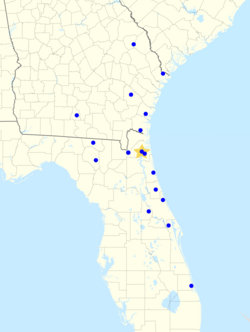 2015 map of radio affiliates.